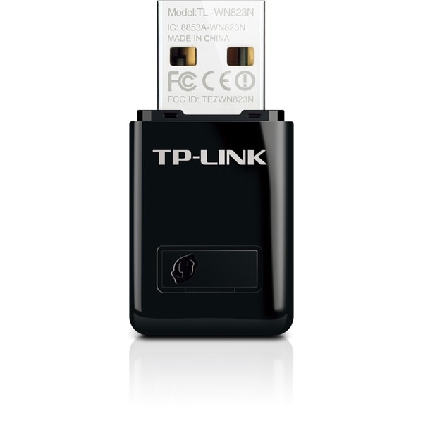 TP-Link TL-WN823N -WiFi-adapteri musta