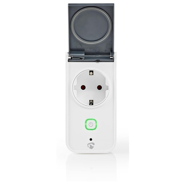 Nedis SmartLife Älypistorasia | Wi-Fi | IP44 | Virtamittari | 3680 W | Maadoitettu virtaliitin / Tyyppi F (CEE 7/7) | -30 - 40 °C | Android™ / IOS | H