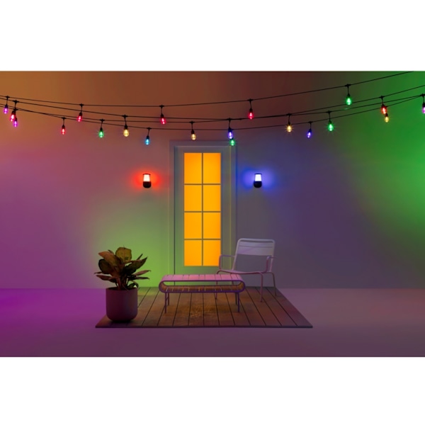 WiZ WiFi Smart Elpas Vägglampa Färg + Varm-kallvit 230V