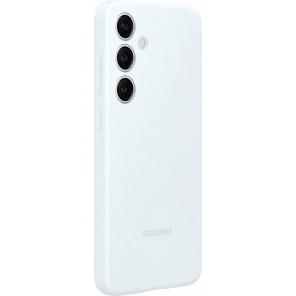 Samsung Galaxy S24+ Silicone Case -suojakotelo, valkoinen Vit