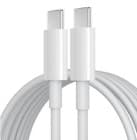 USB-C-kaapeli - 0,3 m - Valkoinen - iPhone 15 -yhteensopiva
