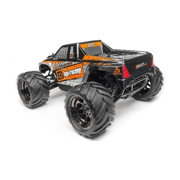 Trimmed And Painted Bullet Flux Mt Body (Black)