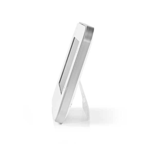 Nedis Väderstation | Inomhus & utomhus | Inklusive trådlös vädersensor | Väderprognos | Tidsdisplay | Färg LCD Display | Alarmklockfunktion