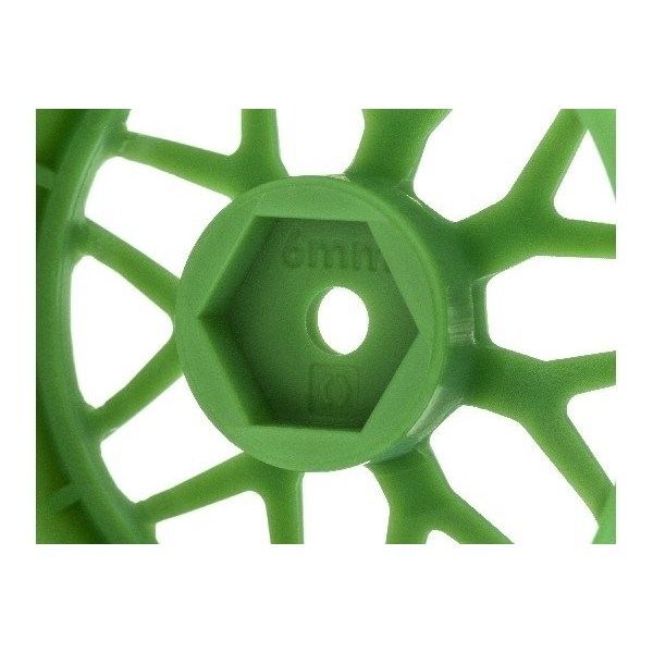 Tech 7 Wheel Green 52X26X+6Mm Offset (2Pcs)