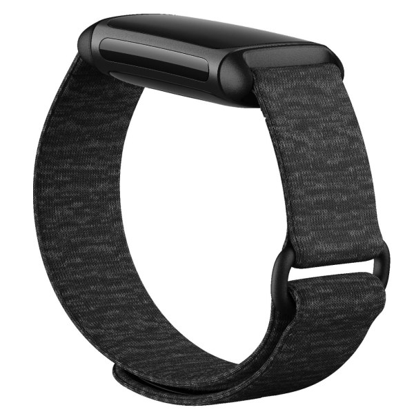 Fitbit Charge 5/6 Hook & Loop Band Charcoal (L)