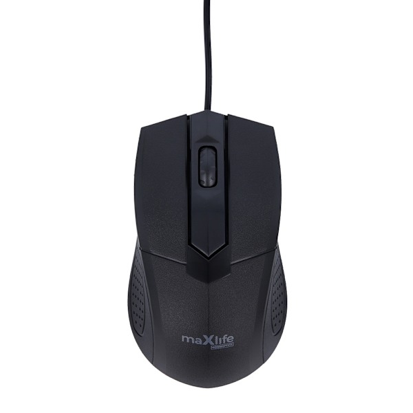 Maxlife Home Office MXHM-01 optisk mus 1000 DPI 1,2 m svart