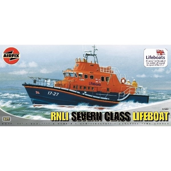 Airfix RNLI Severn Class Redningsbåd 1:72