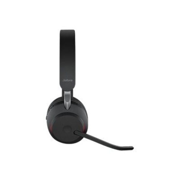 Jabra Office Trådlösa Hörlurar, Jabra Evolve2 65 Link380a Uc Stereo Black