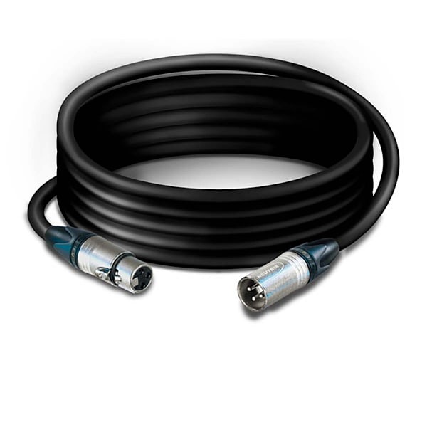 Tasker Kaiutinkaapeli XLR 3-Pin Uros - XLR 3-Pin Naaras 3.00 m Musta