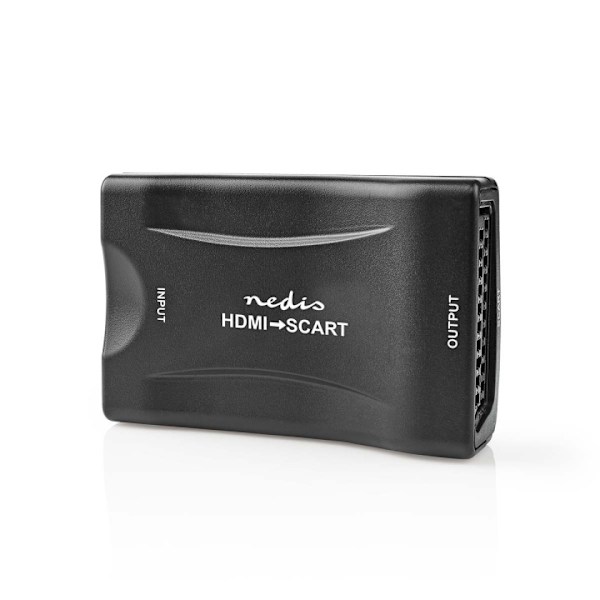 Nedis HDMI ™ Muunnin | HDMI™ tulo | SCART Naaras | Yksisuuntainen | 1080p | 1.2 Gbps | ABS-Muovi | Musta