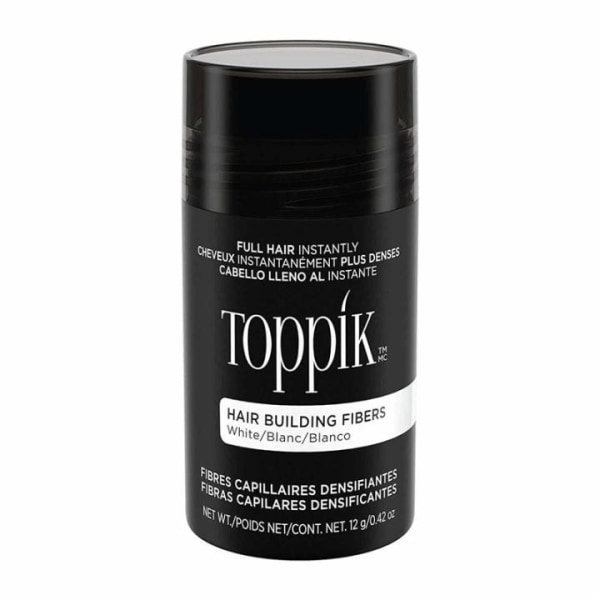 Toppik Hair Building Fibres Regular 12g - Hvid