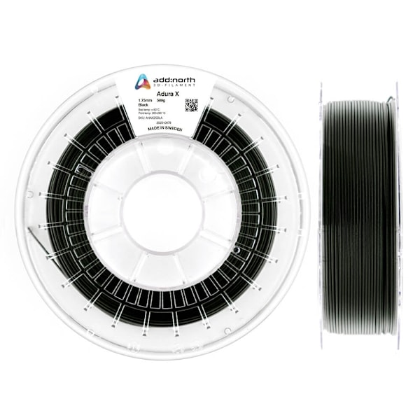 ADDNORTH Filament Adura X 1.75mm 500g Sort