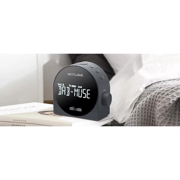 MUSE M-185 CDB Clock radio DAB+ FM Dual alarm
