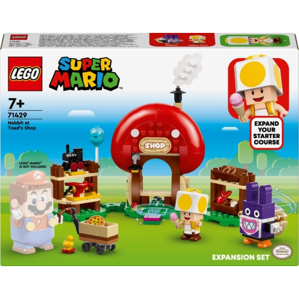 LEGO Super Mario 71429  - Nabbit at Toad's Shop Expansion Set