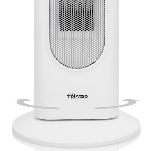 Tristar Varmeblæser 2000W Keramisk Element Vippebeskyttelse