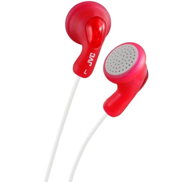 JVC Hovedtelefon F14 Gumy In-Ear Rød Röd