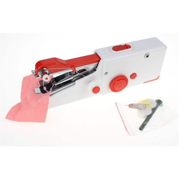 Cenocco CC-9073: Easy Stitch Handhållen Symaskin, Röd