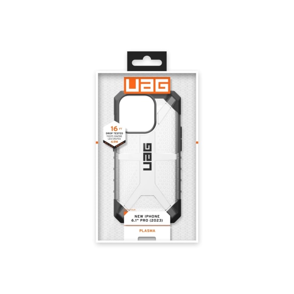 Urban Armor Gear iPhone 15 Pro Plasma  - Ice Transparent