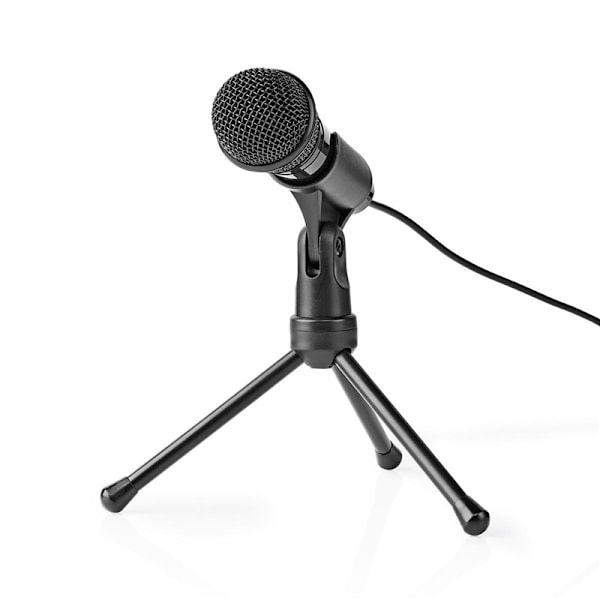 Nedis Mikrofon | Brugt til: Desktop / Notebook / Smartphone / Tablet | Kabel | 1x 3.5 mm