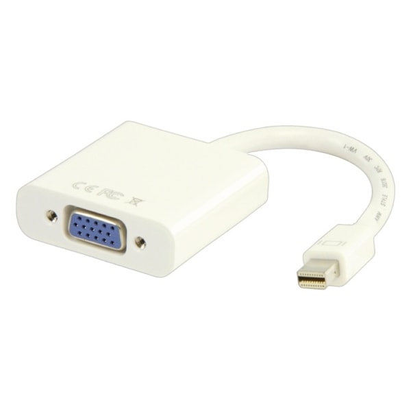 Valueline Mini DisplayPort Kaapeli Mini DisplayPort Uros - VGA Naaras 0.20 m Valkoinen