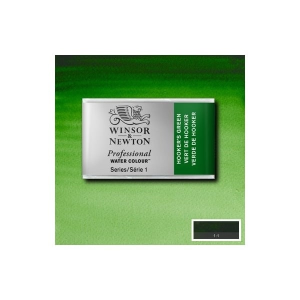 Prof Water Colour Pan/W Hookers Green 311