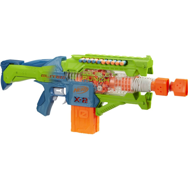 NERF Elite 2.0 Blaster Double Punch - skum projektilpistol
