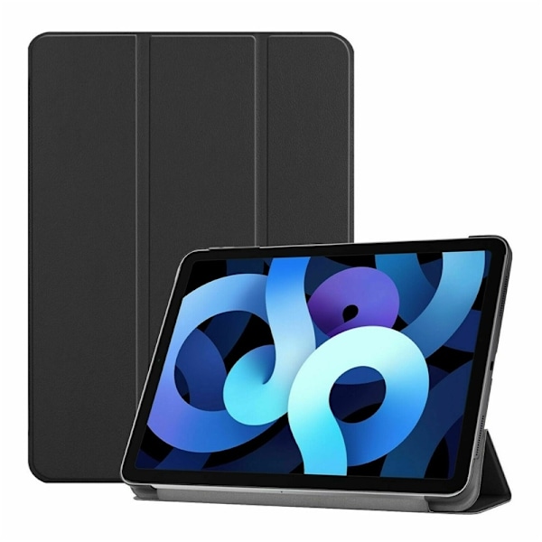 Beskyttelsesetui i PU til iPad Air 4 2020, Sort Svart