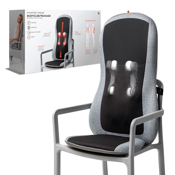 Sharper Image Massager Smartsense Shiatsu Realtouch Chair