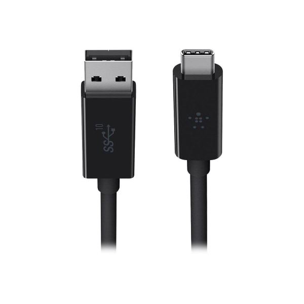 Belkin USB-C 3.1 To USB-A 3.1 Cable 1m, Svart
