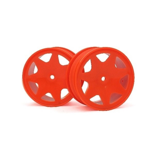 Ultra 7 Wheels Orange 30Mm (2Pcs