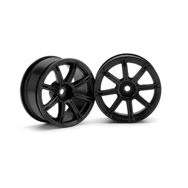 HPI Work Emotion Xc8 Wheel 26Mm Black (3Mm Offset)