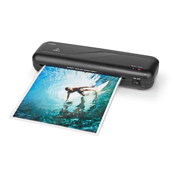 Nedis Laminator | Varm | A4 | 230 mm/min | Autosluk | Strømforsyning | Sort