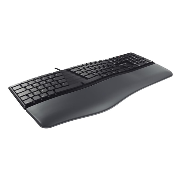 Cherry KC 4500 Ergo keyboard, ergonomic designed keyboard, black