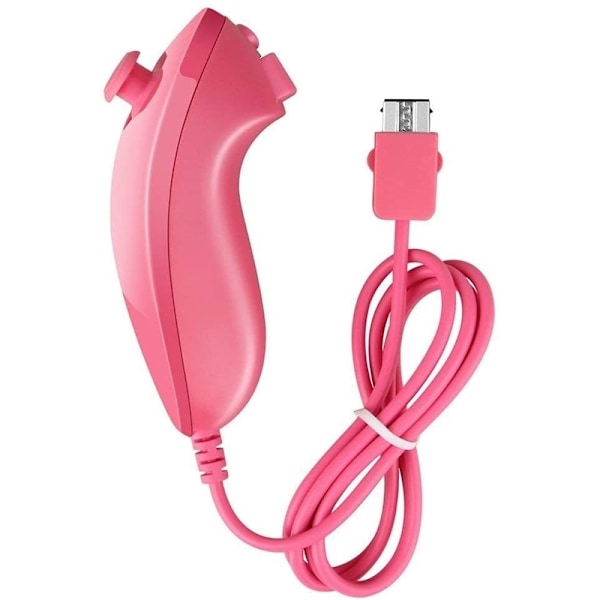 Remote Plus + Nunchuck til Wii-Wii U, Rosa