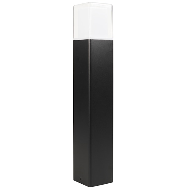 Smartwares Pylväs Pieni 50cm LED Alumiini Musta