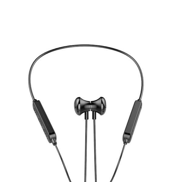Trådlösa Bluetooth Sporthörlurar, Svart Svart