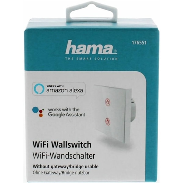 Hama WiFi-strömbrytare Vit
