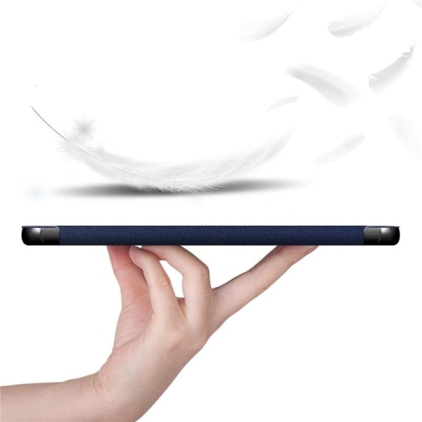 Tri-fold etui med stativfunktion til Galaxy Tab S7 Plus 12,4"", Blå