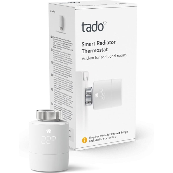 Tado Smart Radiator Thermostat, 1-pack