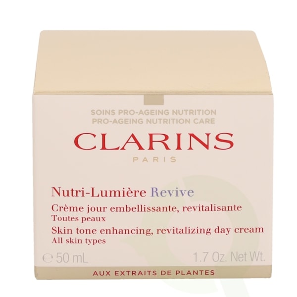 Clarins Nutri-Lumiere Revive Revitalizing Day Cream 50 ml All Skin Types
