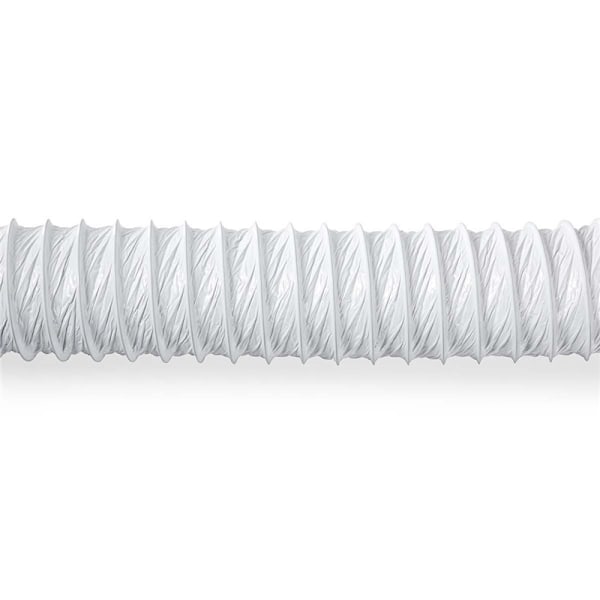 Nedis Luft Utloppsslang PVC | 100 mm | 3.00 m | Passar till: Air Ventilation / Tumble Dryers | Vit
