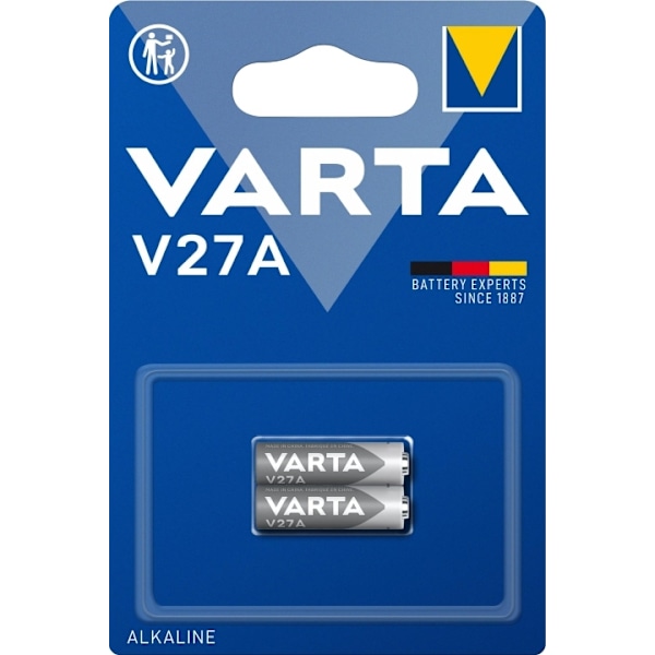 Varta V27A Alkaline Special Batteri, 12V, 2-pak