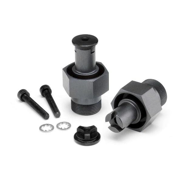 HPI 24Mm Hd Front Hex Hub (Gunmetal)