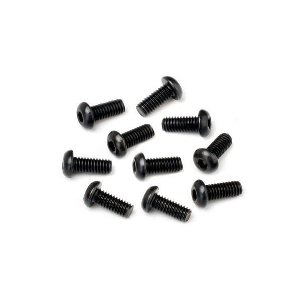 HPI Button Head Screw M2.5X6Mm (Hex Socket/10Pcs)