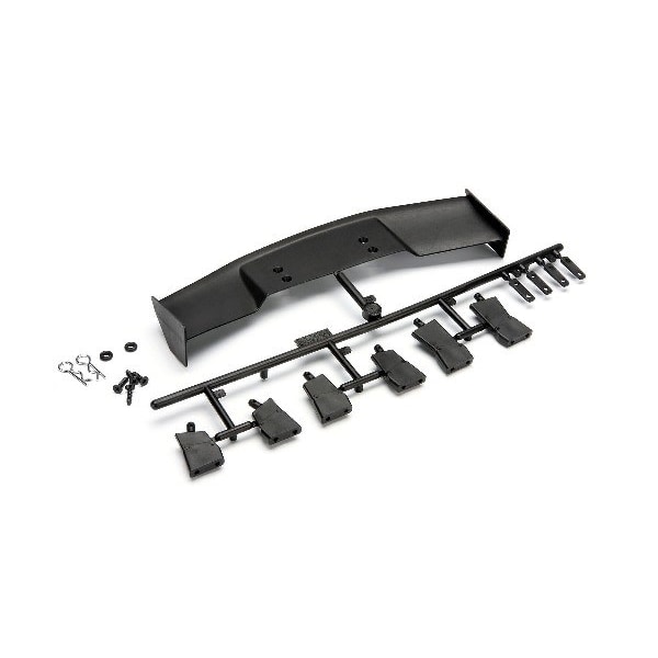 Gt Wing Set (Type D/10Th Scale/Black)
