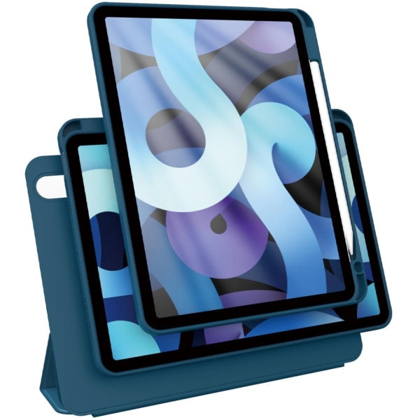 Celly Bookmag Flipcover med magnetisk stängning iPad 10.2 7/8/9t Blå