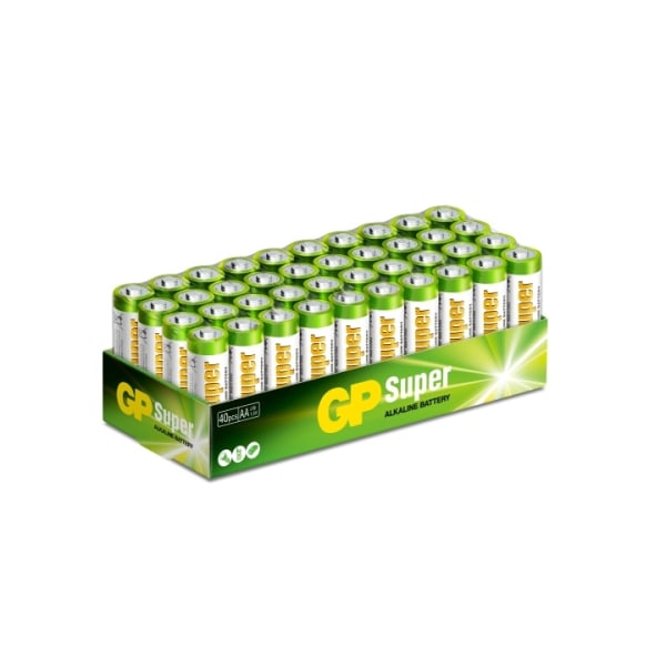 GP Super Alkaline AA 40 Pack (S)