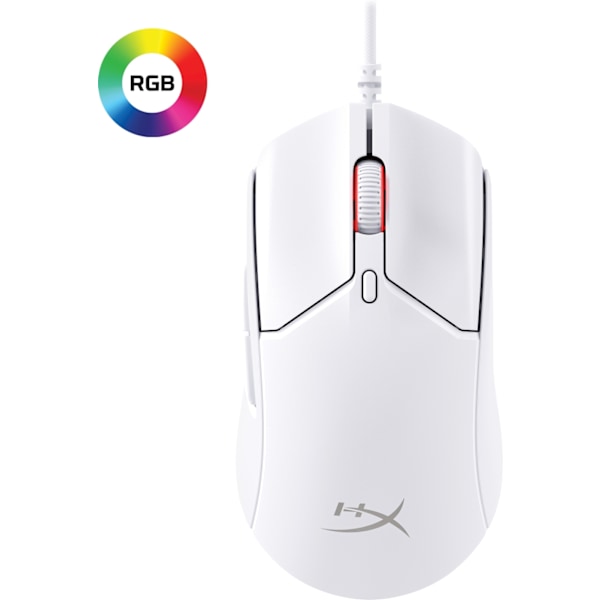 HyperX Pulsefire Haste 2 Gaming Mouse - gaming mouse, white