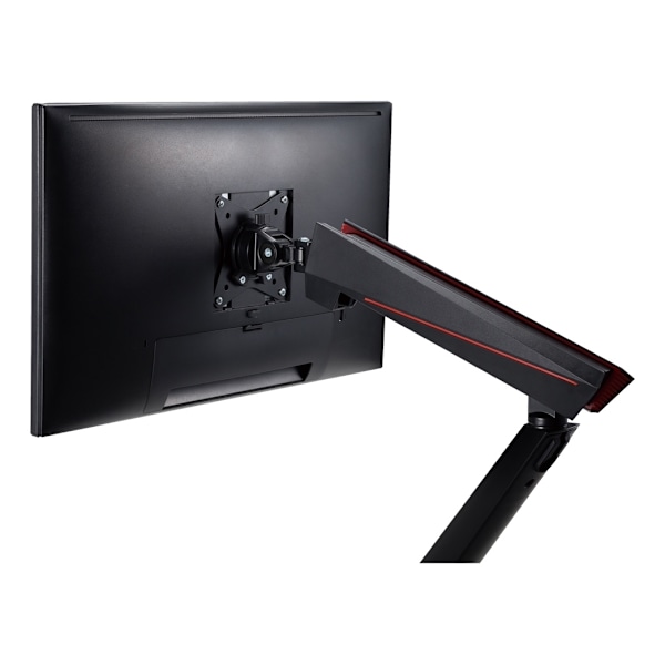 DELTACO Single Monitor Spring-Assisted Pro Gaming Monitor Arm