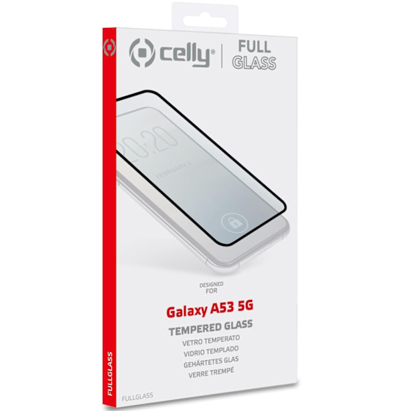 Celly Skärmskydd Härdat glas Galaxy A53 5G / Enterp Transparent